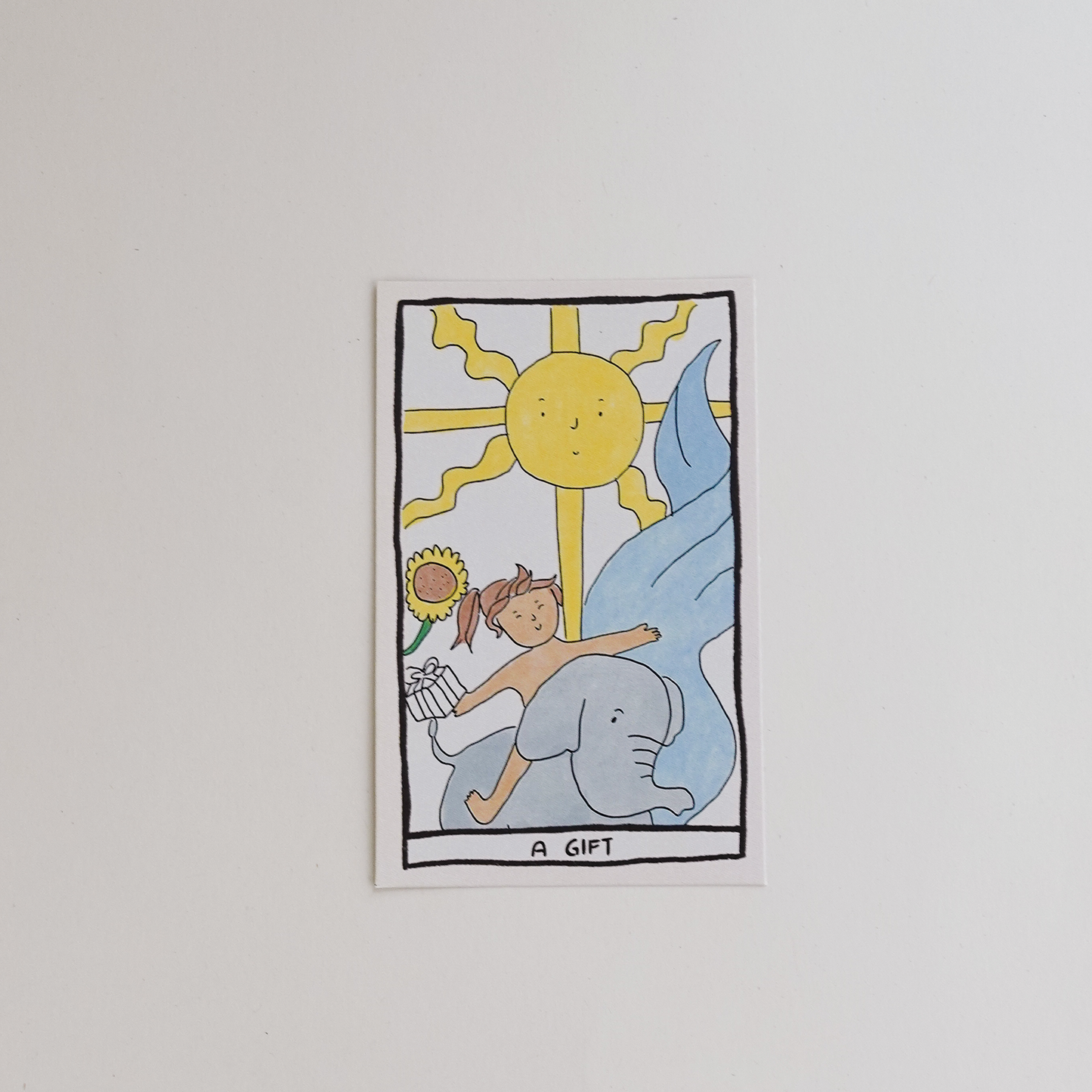 A Gift Note Card