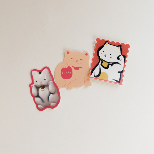 Lucky Set Sticker Pack (set of 3)