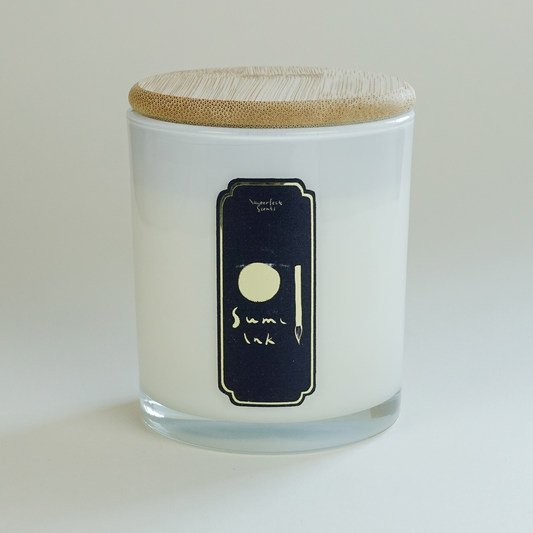Sumi Ink Candle (prosperity)