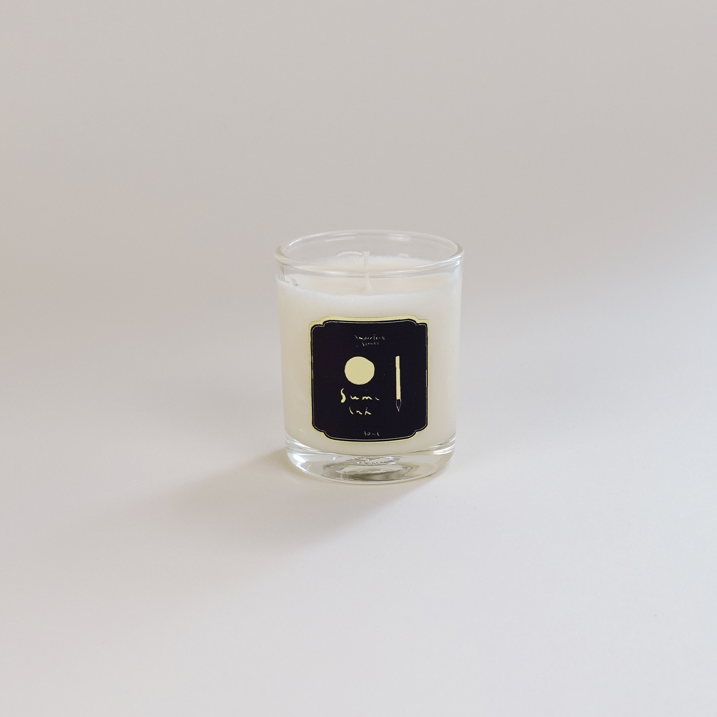 Sumi Ink Candle (prosperity)