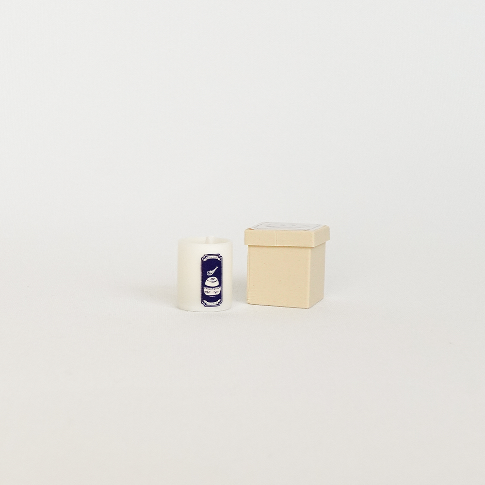 Candle and Box Figurine