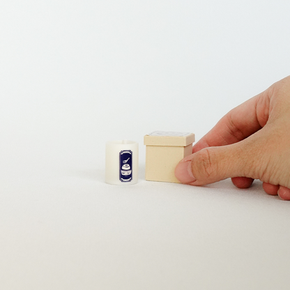 Candle and Box Figurine