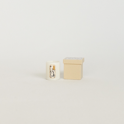 Candle and Box Figurine