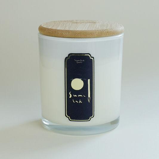 Sumi Ink Candle (prosperity, ready to ship)