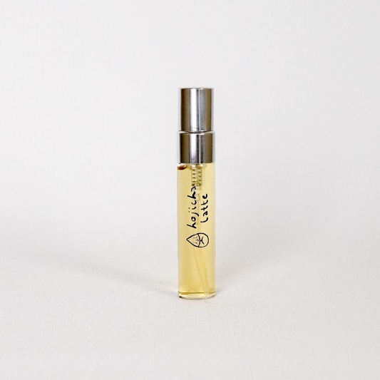 Hojicha Latte Liquid Aura (peace, test kitchen)
