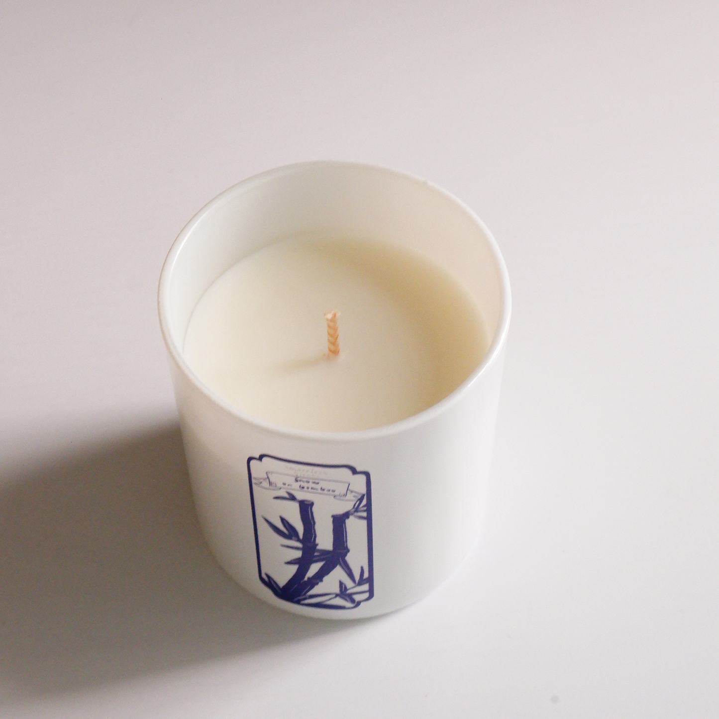 Snow on Bamboo Candle (protection)